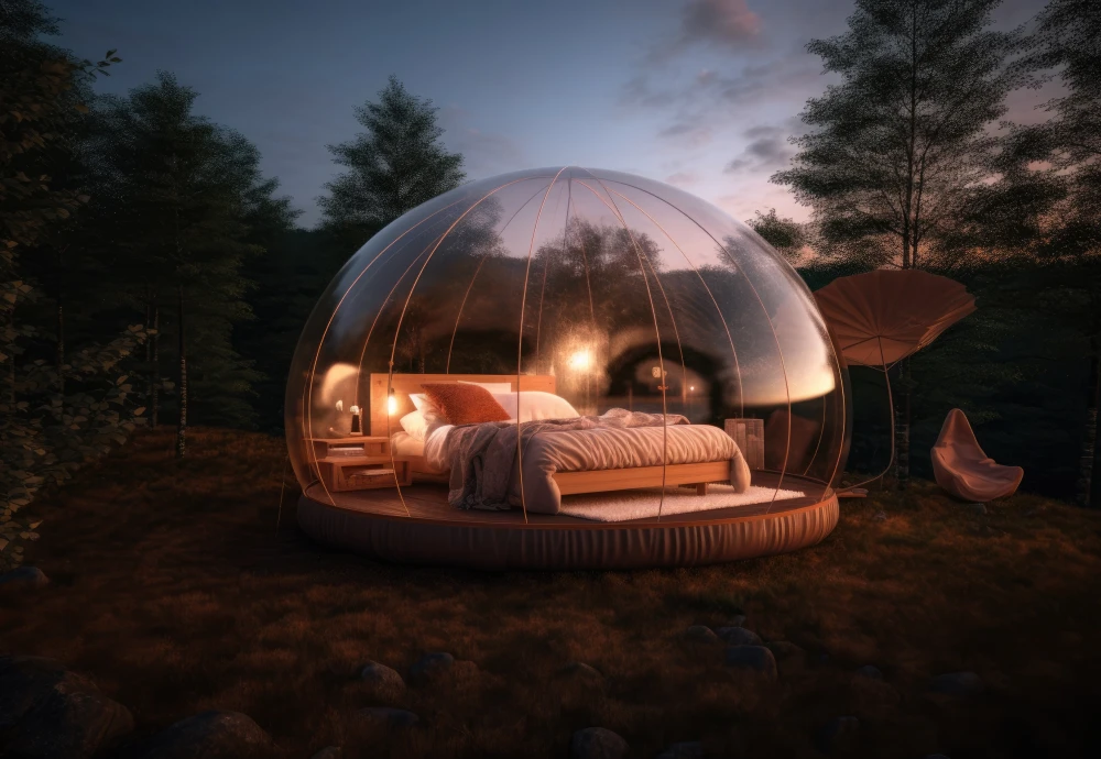 bubble inflatable tent